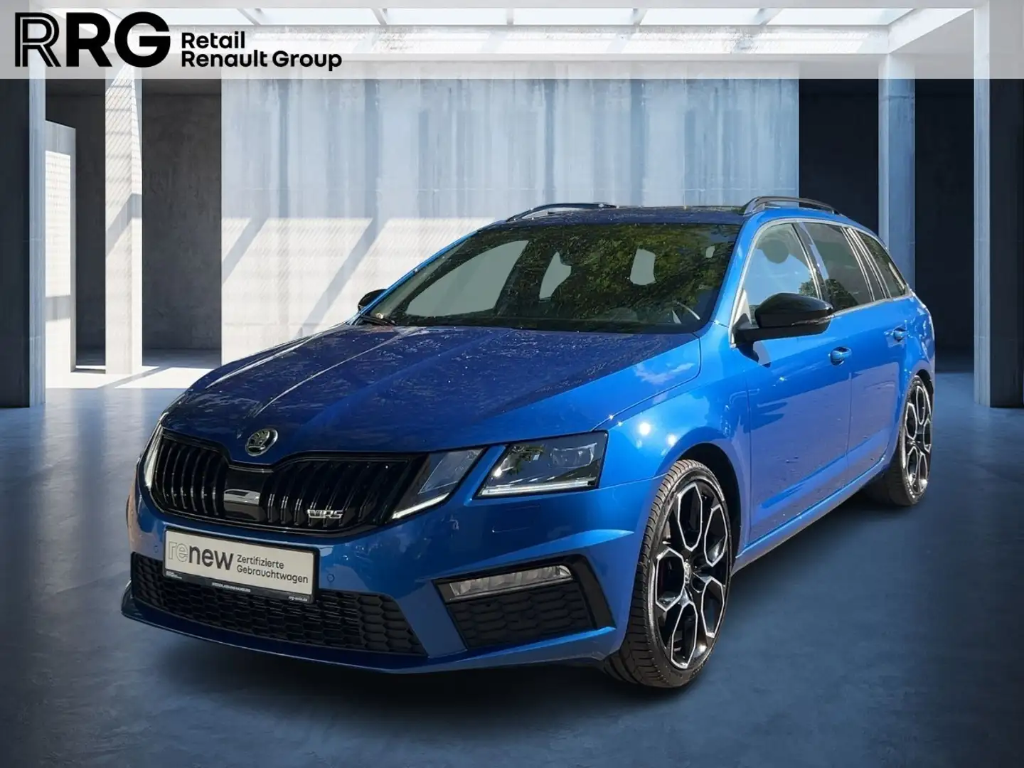 Skoda Octavia 2.0 TDI RS 60 4x4 Automatik Blau - 1