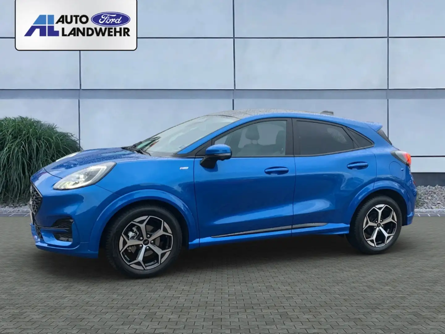 Ford Puma EU6d Hybrid ST-Line X 1.0 EcoBoost Mild EU6e Matri Blau - 2