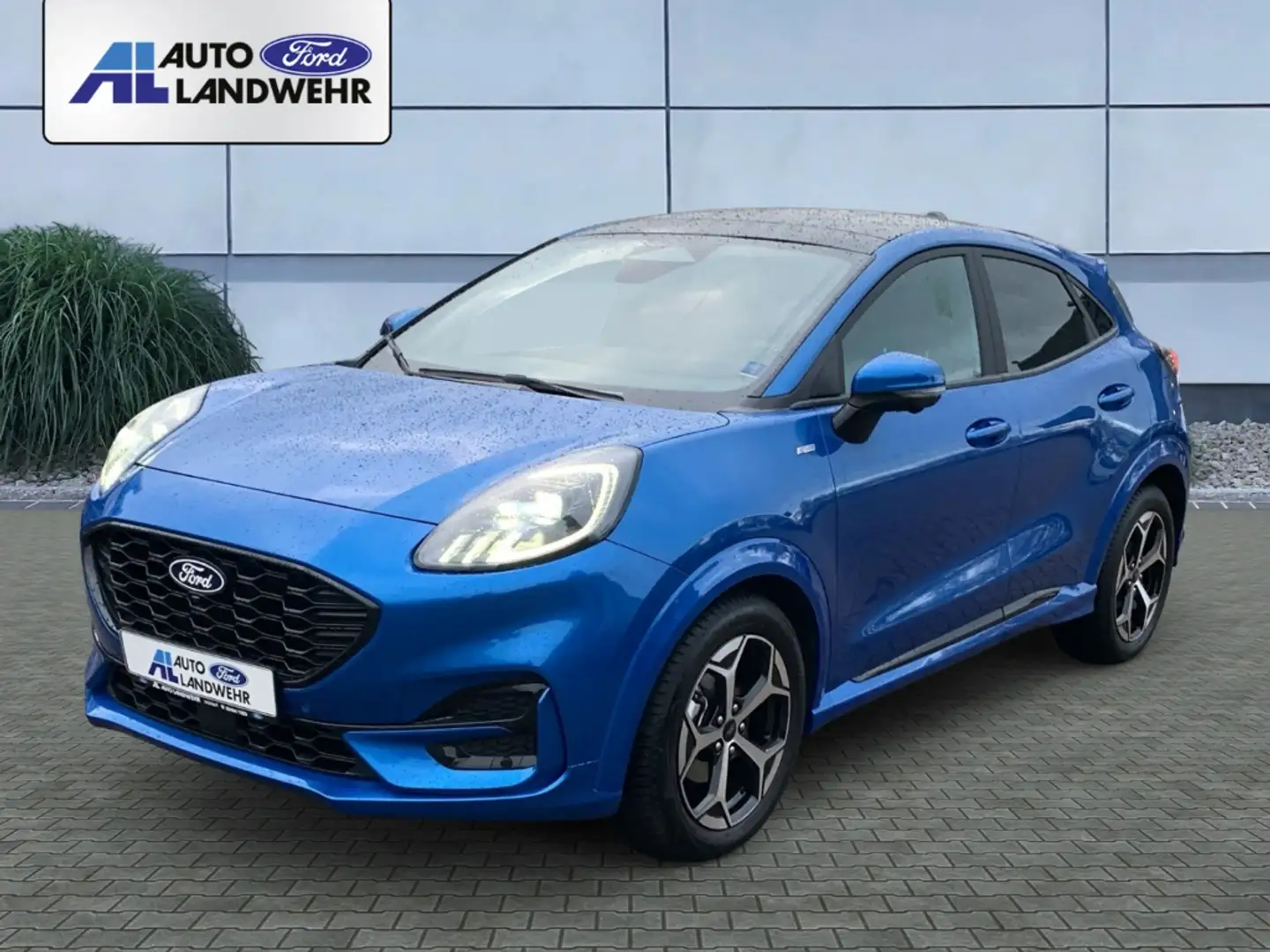 Ford Puma EU6d Hybrid ST-Line X 1.0 EcoBoost Mild EU6e Matri Blau - 1