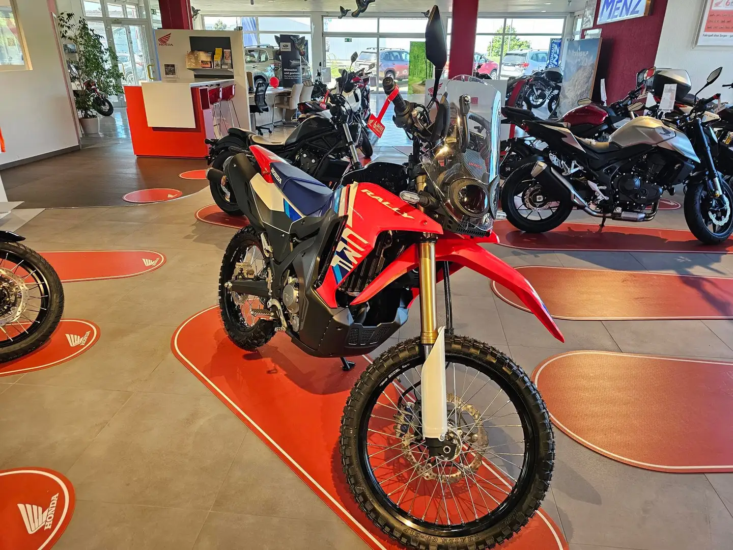 Honda CRF 300 Rally Roşu - 2