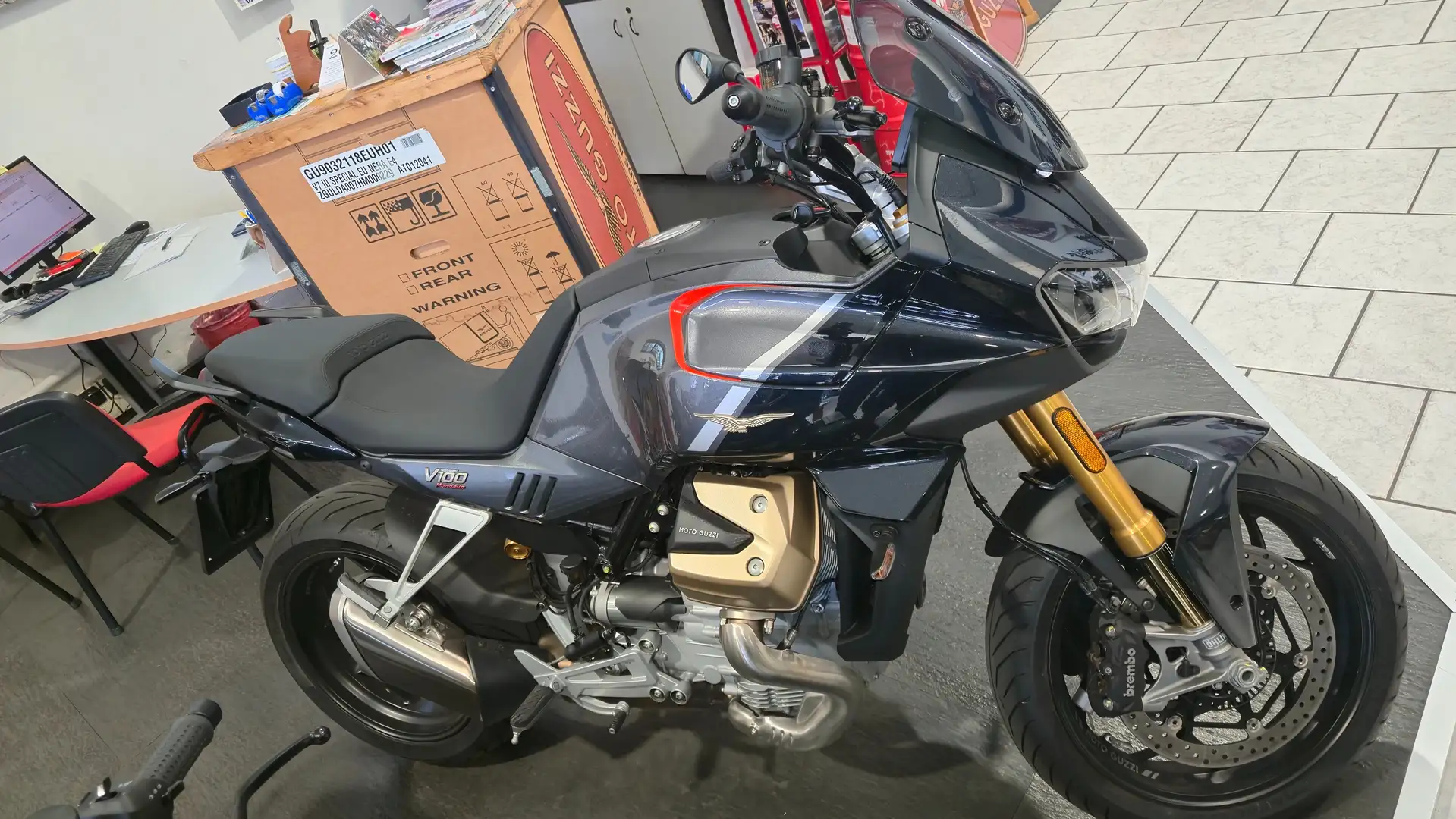 Moto Guzzi V 1000 V 100 MANDELLO S Green - 2