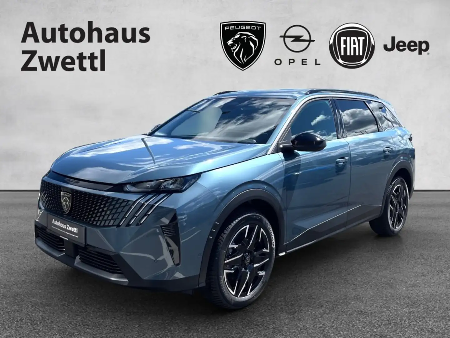 Peugeot 5008 Allure MHEV 145 e-DCS6 Bleu - 1
