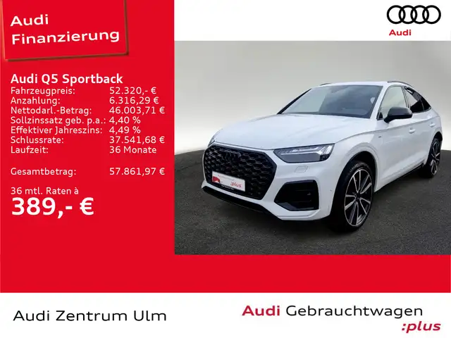 Audi Q5 S-Line 40 TFSI qu 21 AHK PANO STHZ