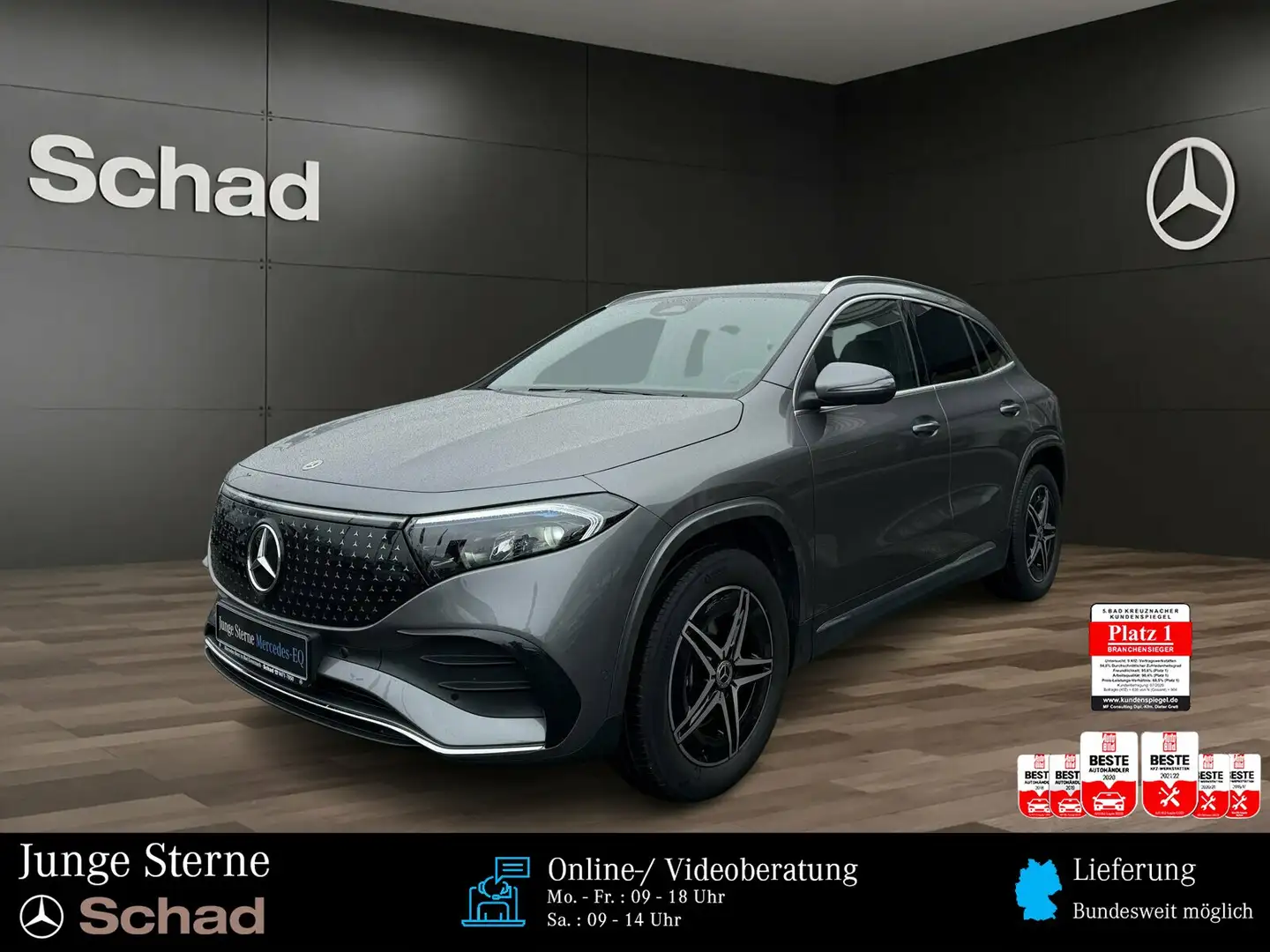Mercedes-Benz EQA 350 EQA 350 4MATIC AMG Line/Navi/Styling/Klima/LED Gris - 1