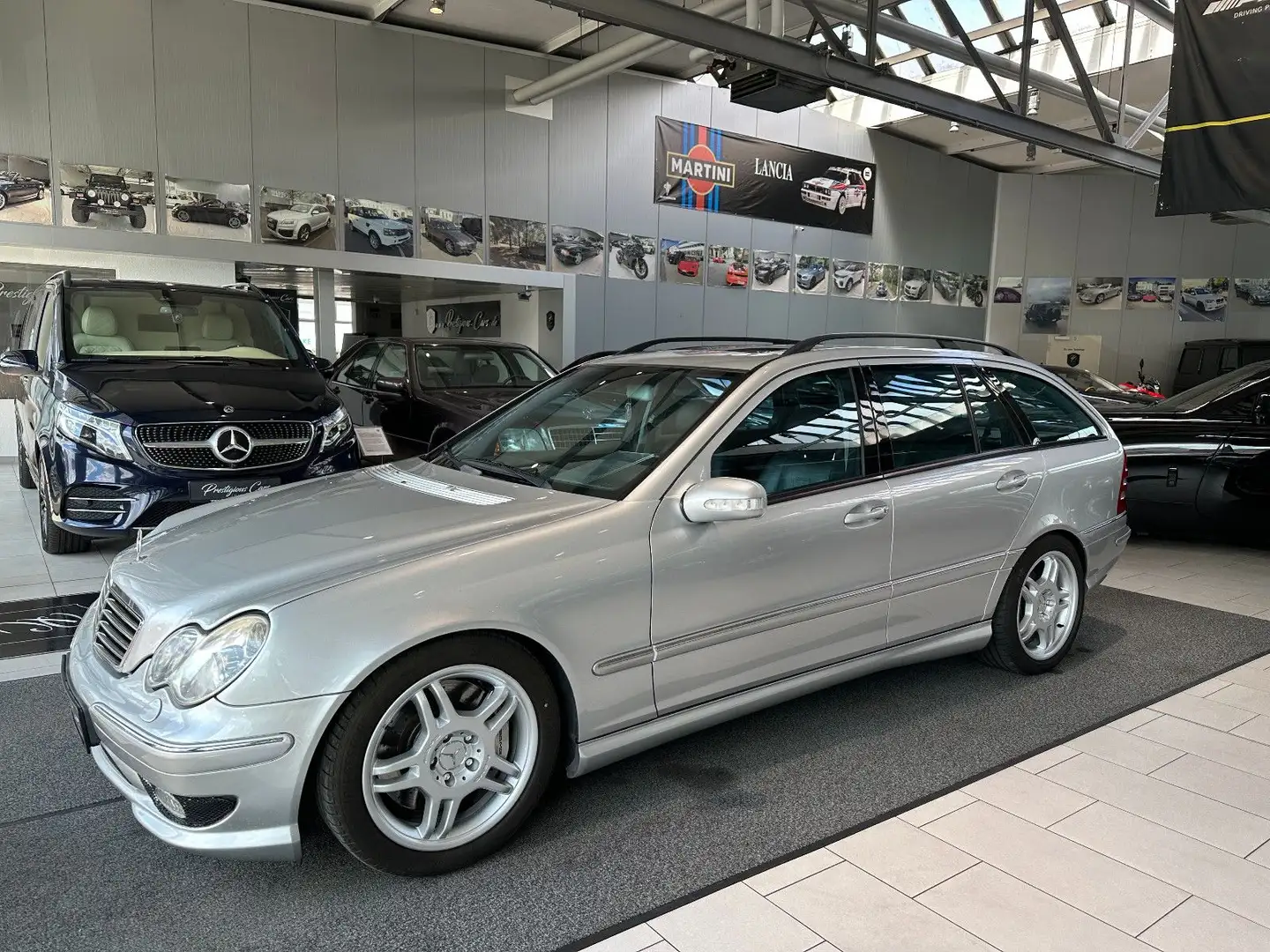 Mercedes-Benz C 32 AMG T Bi-Xenon Comand GSD SEHR GEPFLEGT TOP Silver - 2