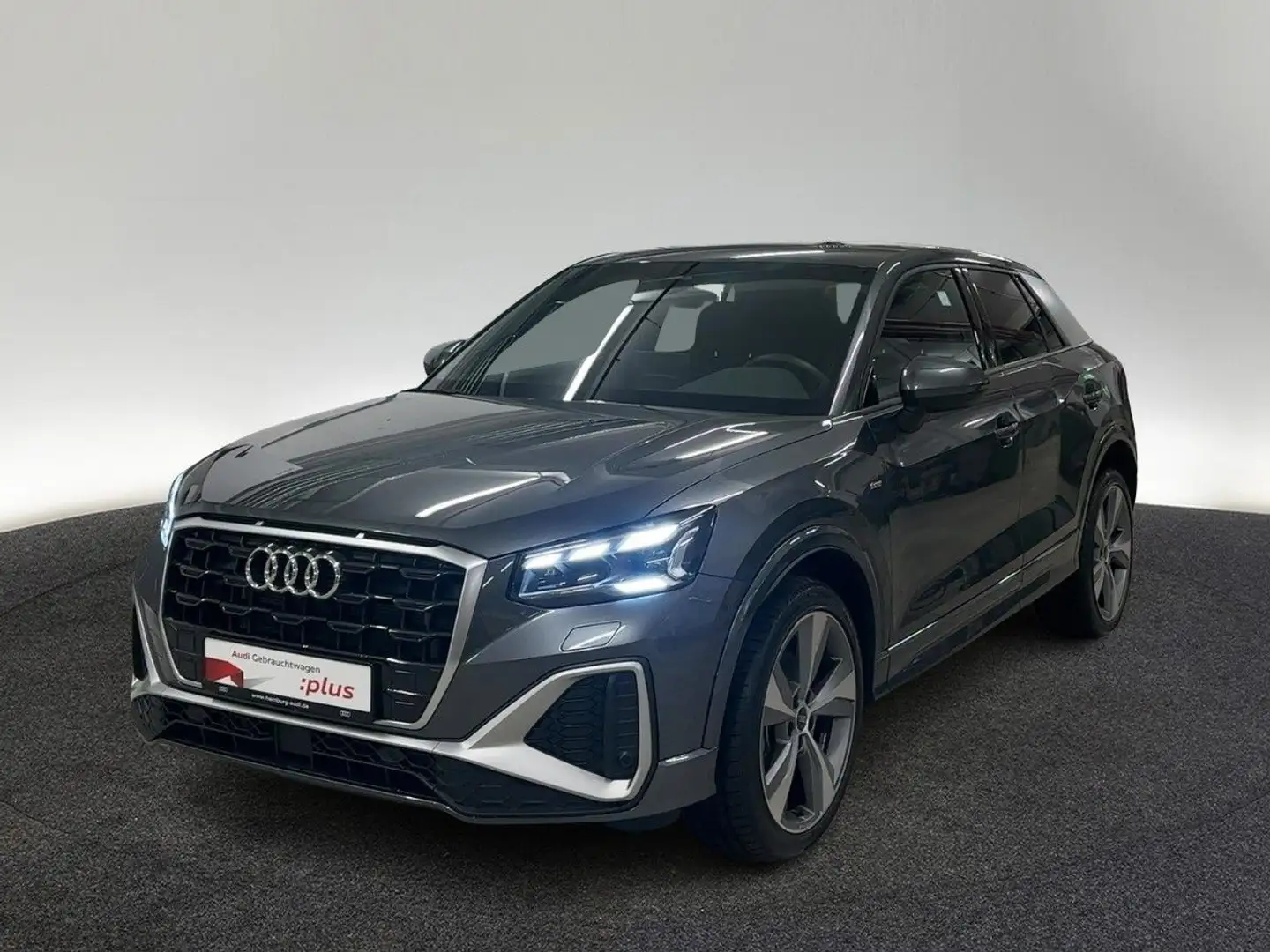 Audi Q2 35 TDI S tronic 2xS LINE/MATRIX/SONOS/AHK/NAV Grau - 2
