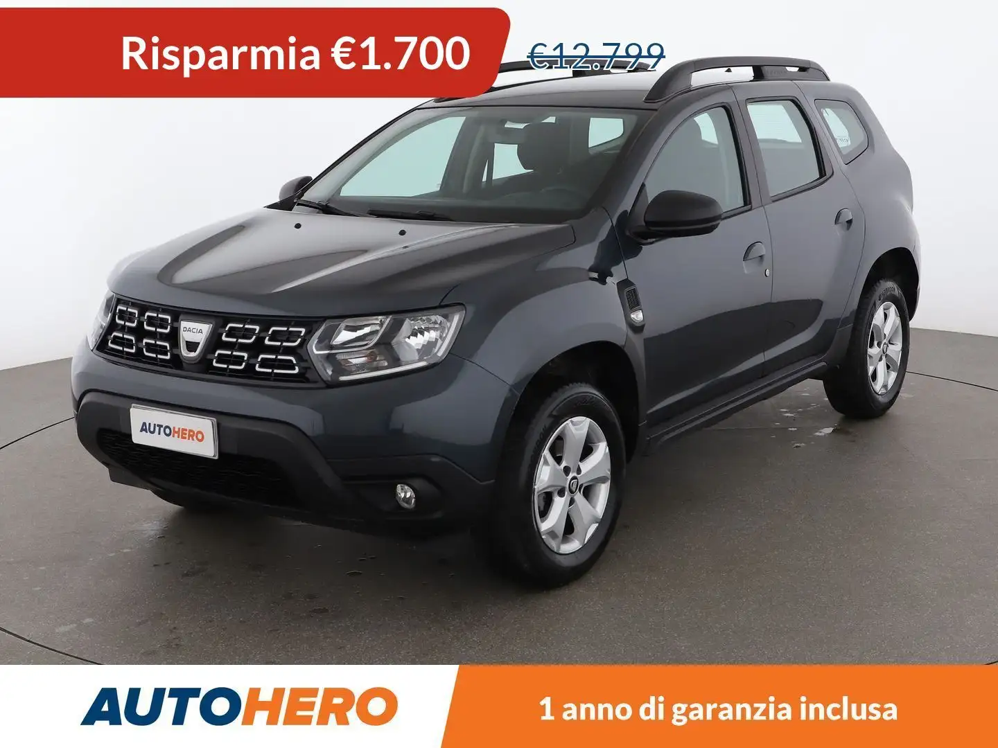Dacia Duster 1.0 TCe Comfort 100 CV Grigio - 1