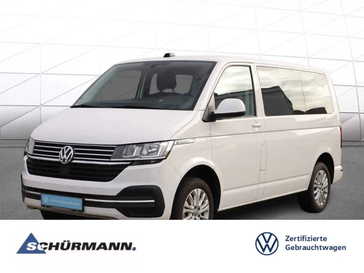 Volkswagen Transporter Kombi KR 2.0 TDI NAVI PDC 7-SITZER KLIMA SHZ Weiß - 1