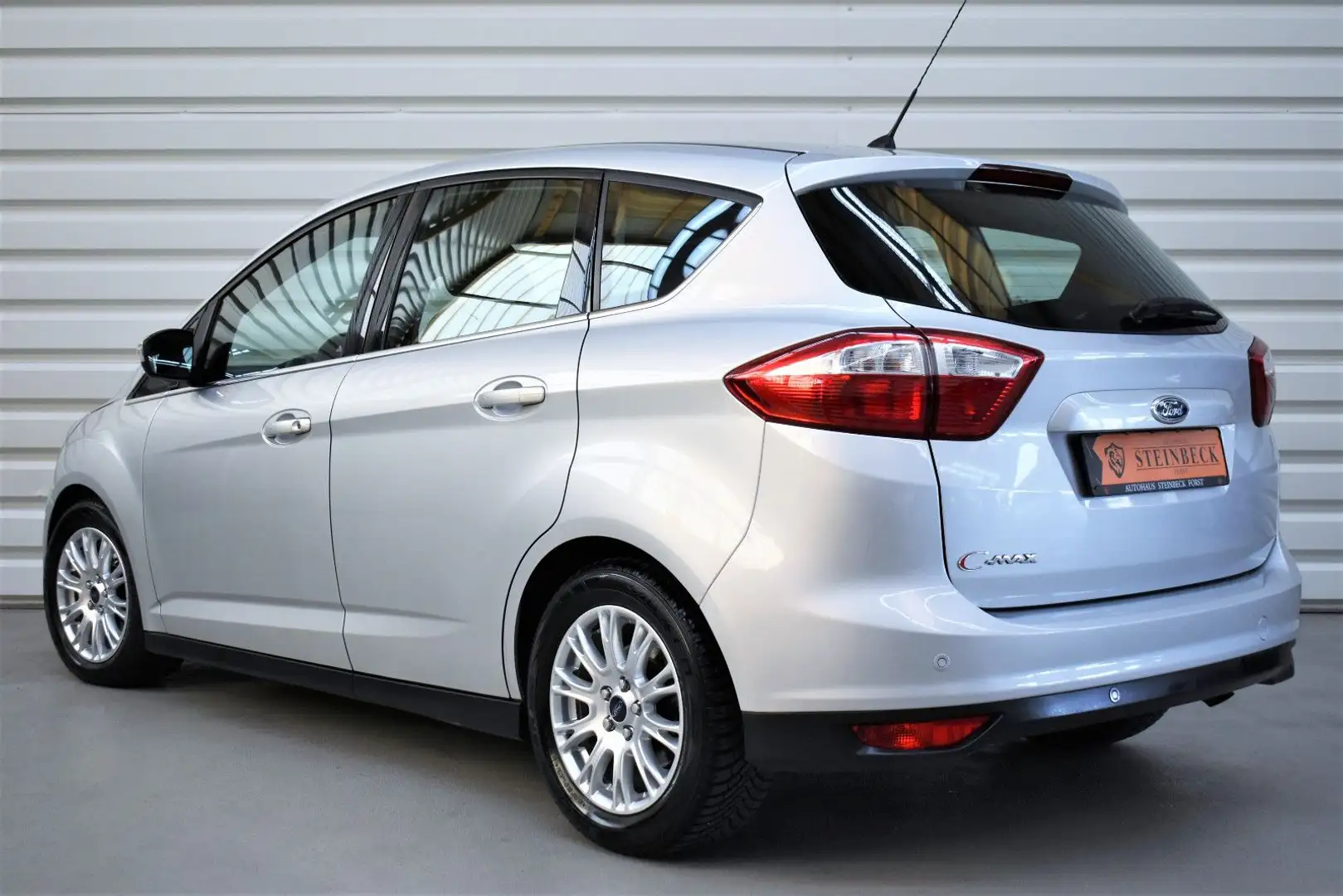 Ford C-Max C-MAX Titanium+Automatik+Keyless+PDC+Tempomat Ezüst - 2
