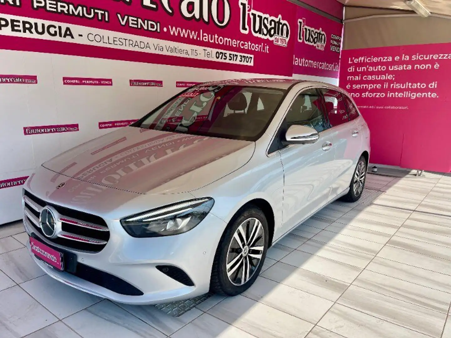 Mercedes-Benz B 200 B 200 d Automatic Sport Plus Argent - 1