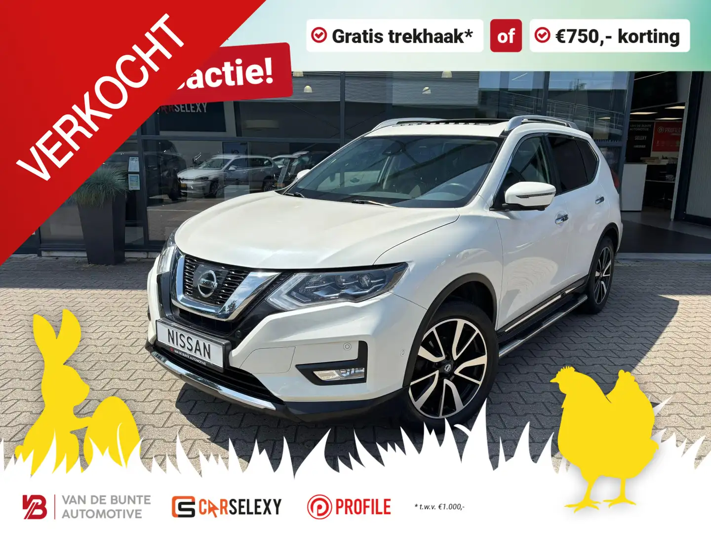 Nissan X-Trail 1.6 DIG-T Tekna *Trekhaak* Bianco - 1