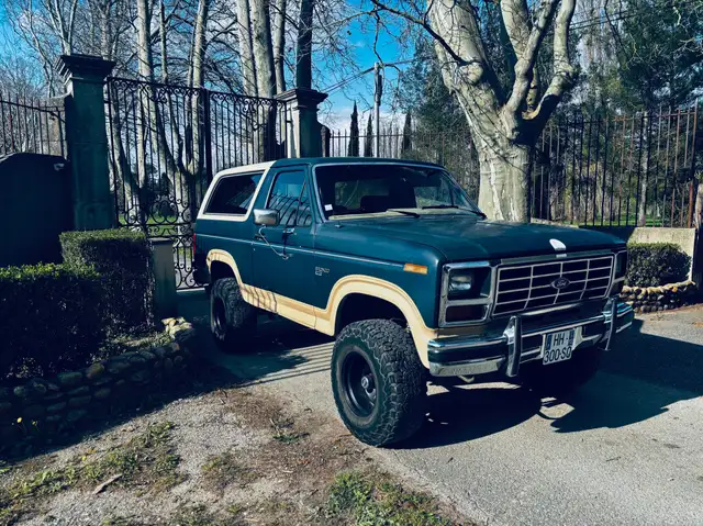 Ford Bronco Eddie Bauer 1986 V8 bva