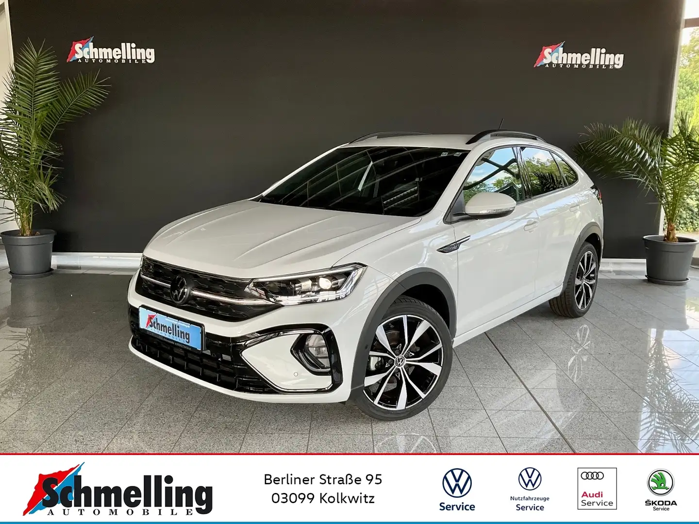 Volkswagen Taigo R-Line 1,5 l TSI OPF 110 kW (150 PS) 7-Gang-Doppe Blanc - 1