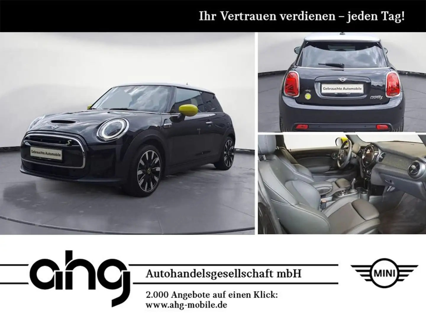 MINI Cooper SE . MINI Electric Trim Klimaaut. Kamera L Schwarz - 1