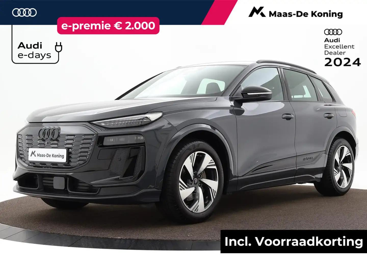 Audi Q6 e-tron S edition Performance 306 PK · Tech pakket Grijs - 1