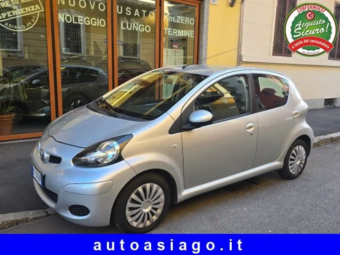 Toyota Aygo Aygo 5p 1.0 Now FL Argento - 2