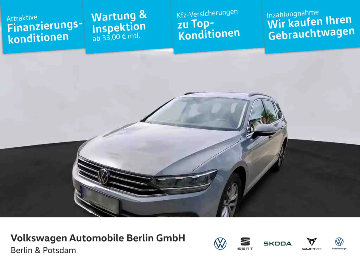 Volkswagen Passat Variant 1.5 TSI Business Navi Kamera SHZG Grau - 1