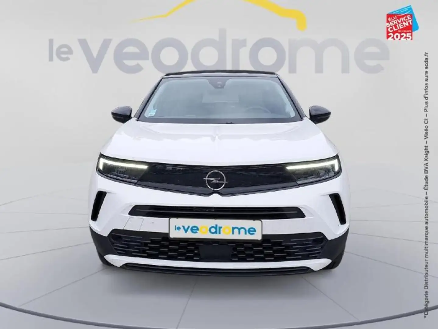 Opel Mokka 1.2 Turbo 100ch Elegance Camera Carplay Blanc - 2