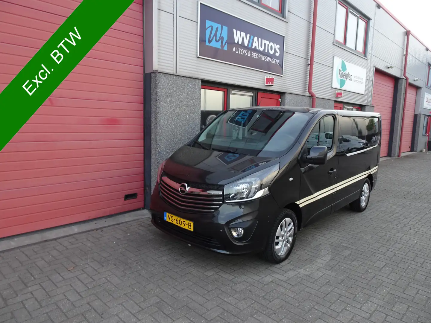 Opel Vivaro 1.6 CDTI L1H1 Edition EcoFlex 3 zits airco Negro - 1