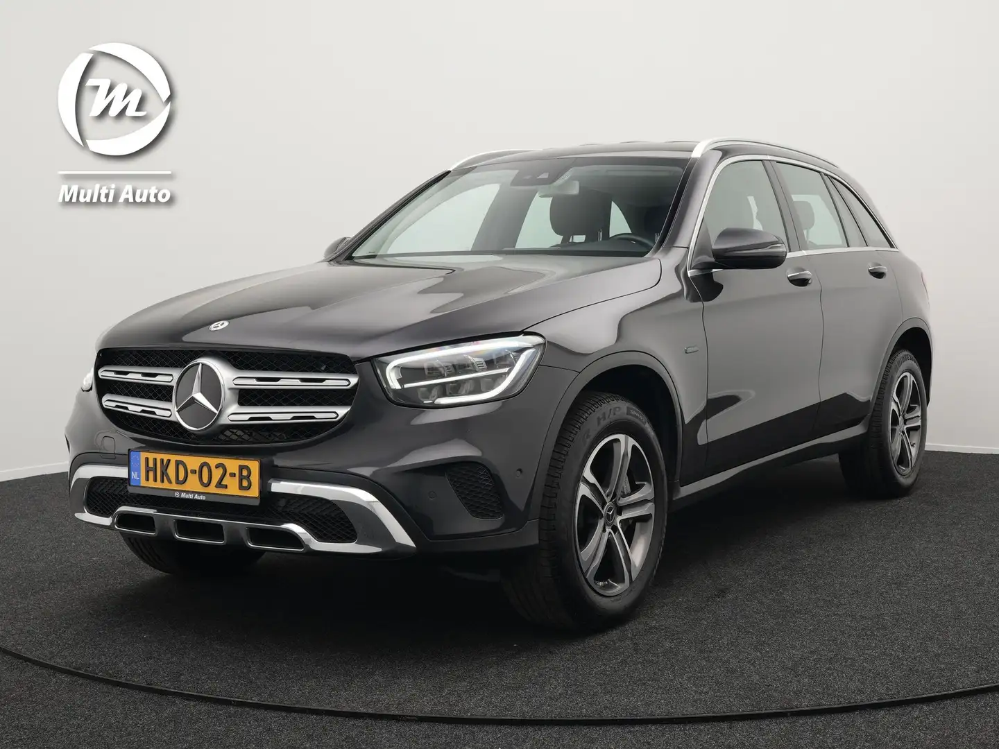 Mercedes-Benz GLC 300 300e 4MATIC Premium Plug In Hybrid 320pk PHEV | Tr Grijs - 1