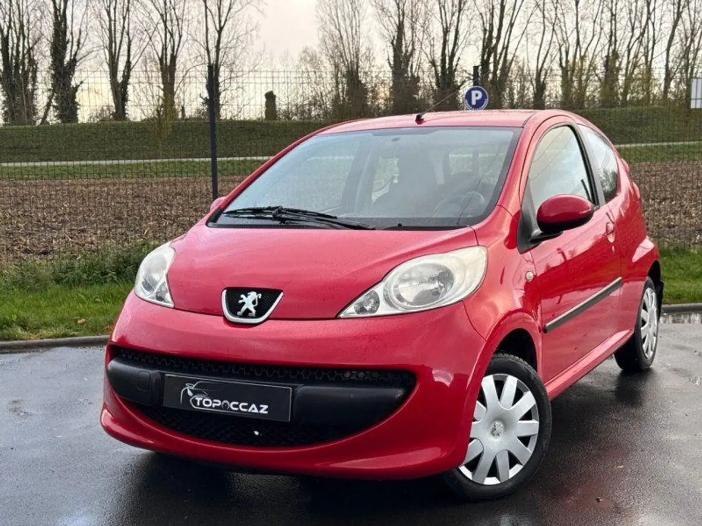 Peugeot 107 1.0 ESS 68CH TRENDY * 125.000KM * 10/2008 * PETIT PRIX * GARANTIE Rouge - 1