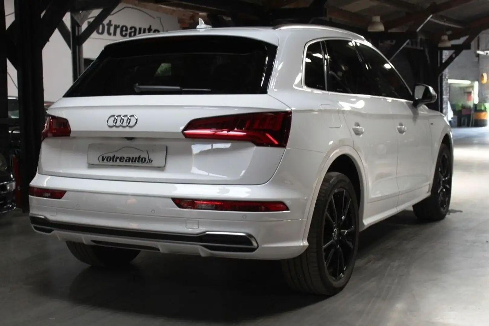 Audi Q5 II 50 TFSIE 299 QUATTRO S LINE S TRONIC 7 Blanc - 2