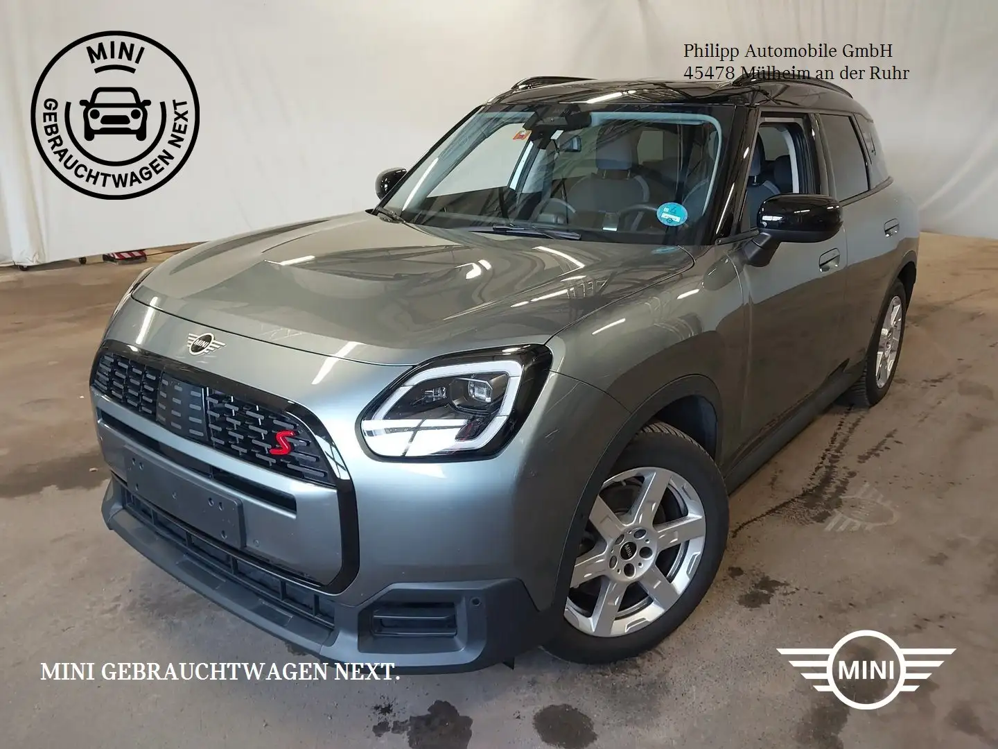 MINI Cooper S Countryman Countryman S ALL4 PANO AHK HuD Paket-M-Plus DA Grün - 1