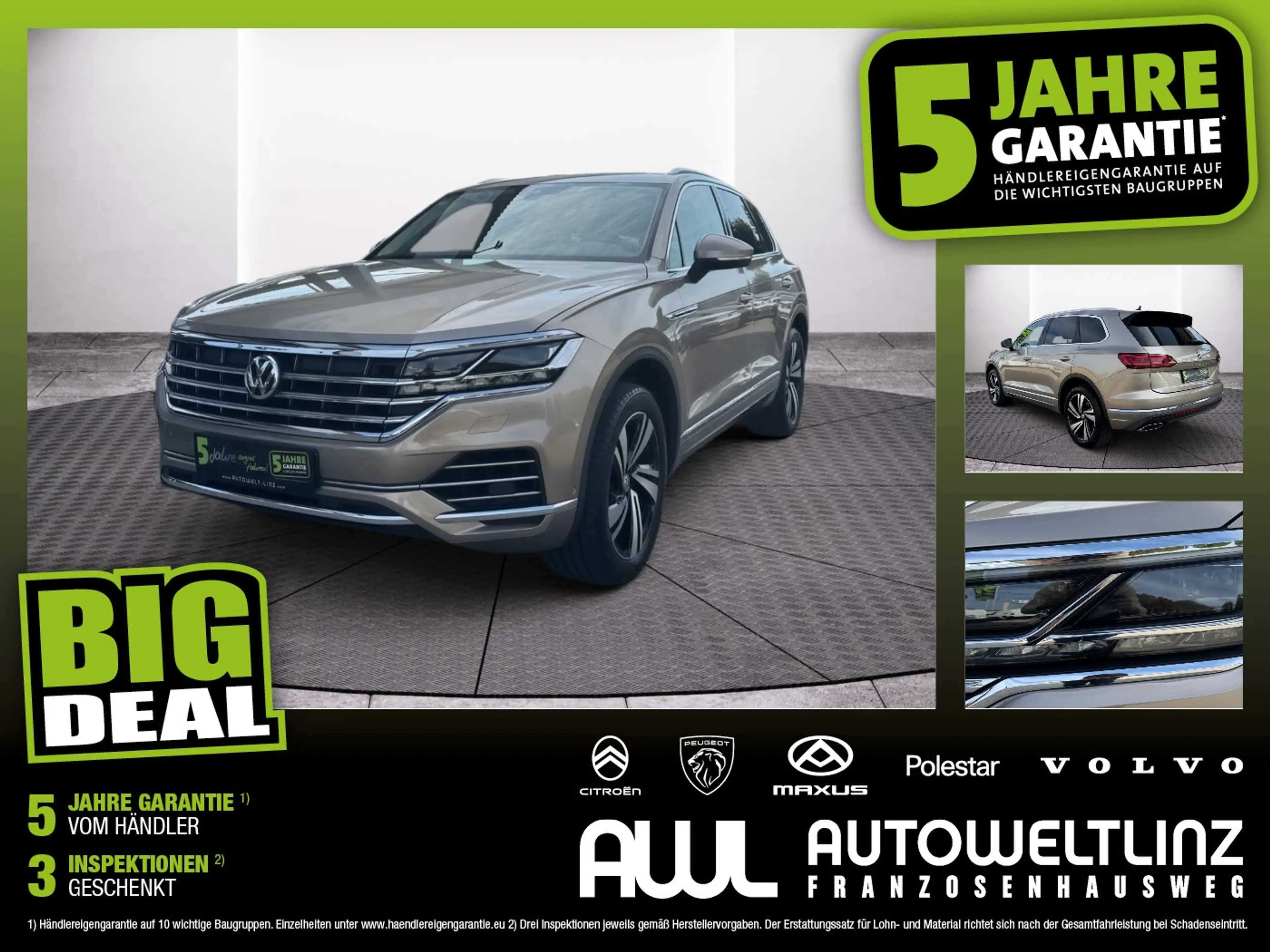 Volkswagen Touareg 3.0 V6 TDI 4Motion Atmo. *ERSTBESITZ*