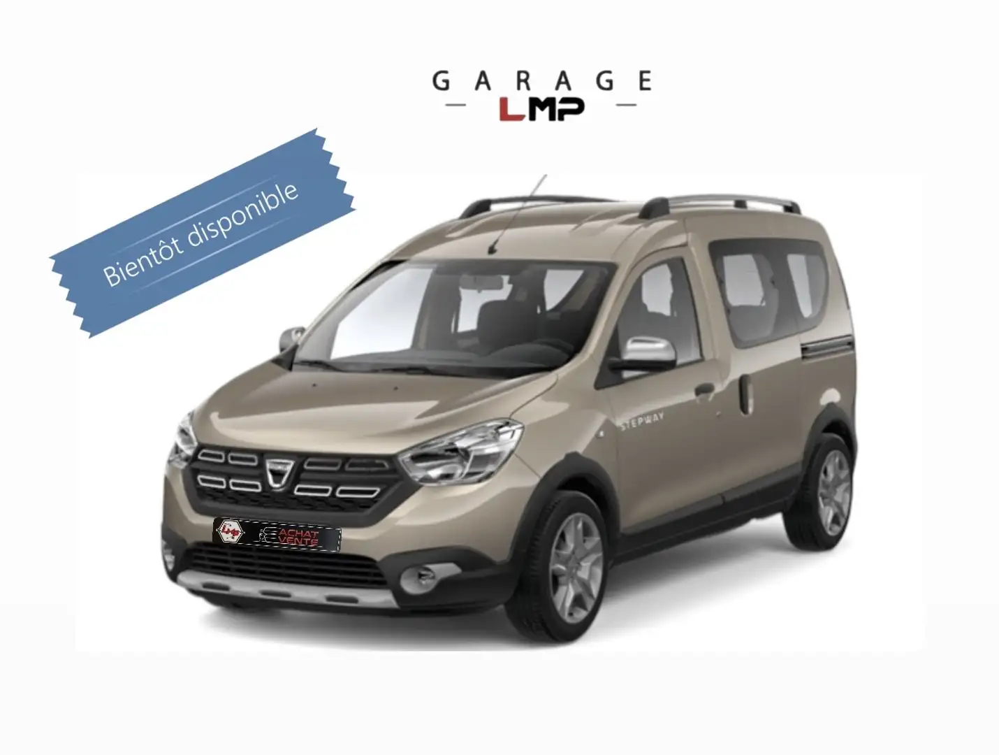 Dacia Dokker 1.3 TCe Stepway-Navi-5PL🔝63.880 km🔝 Beige - 1