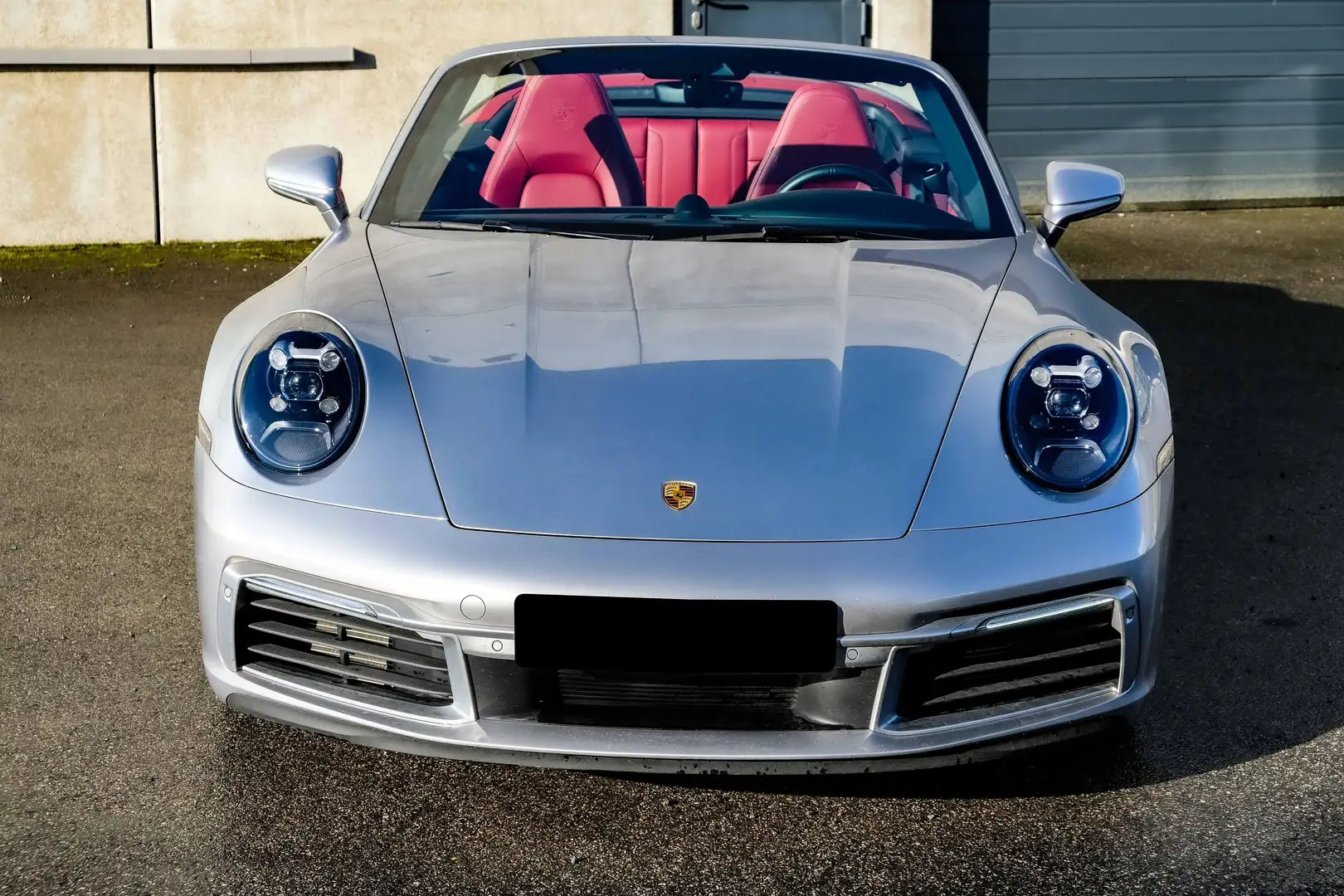 Porsche 992 Carrera 4 Cabriolet Sport Chrono Sport Design Zilver - 2