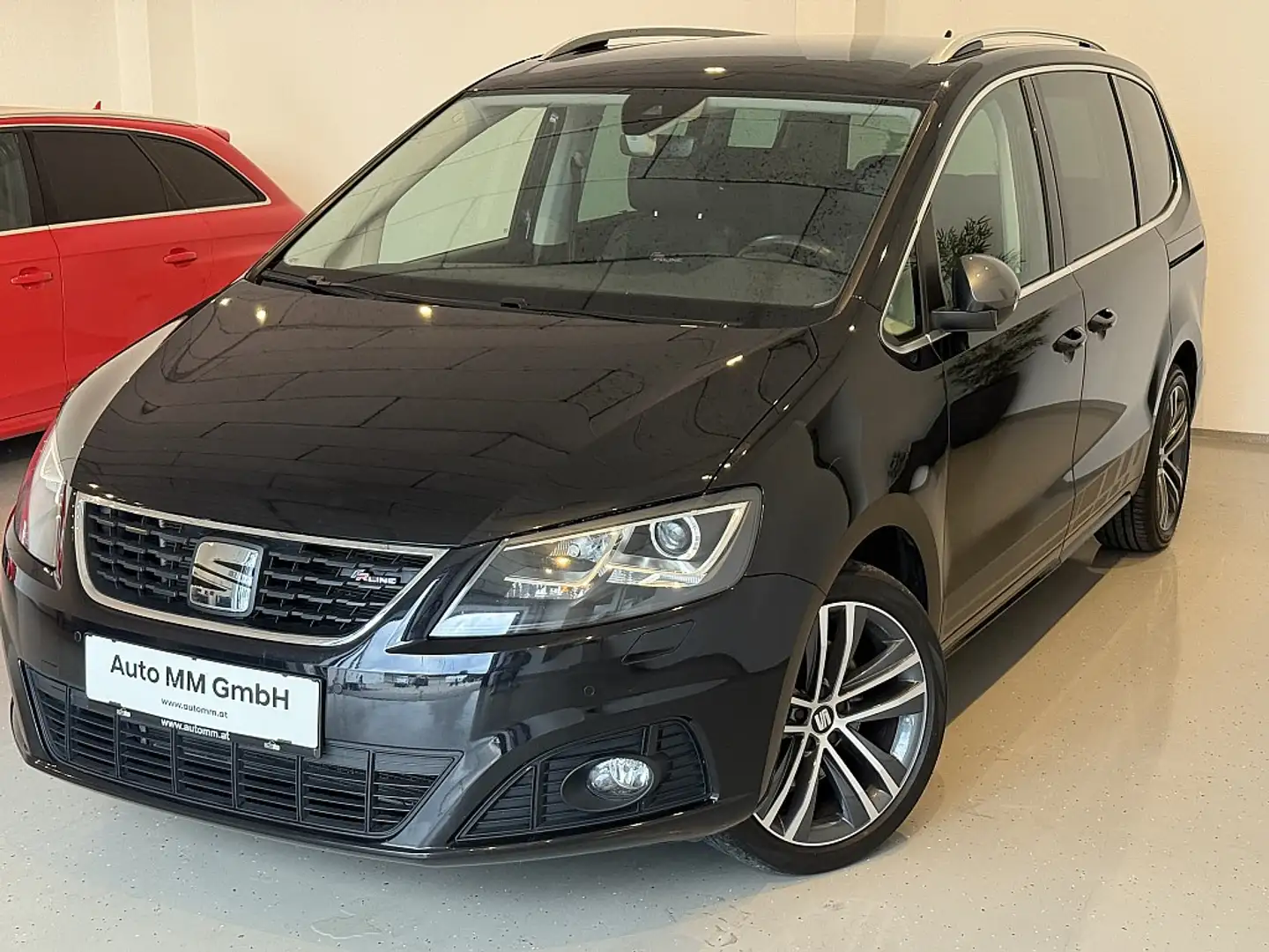 SEAT Alhambra FR 2,0 TDI DSG 4WD 7 Sitze El.Schiebetüren Schwarz - 1