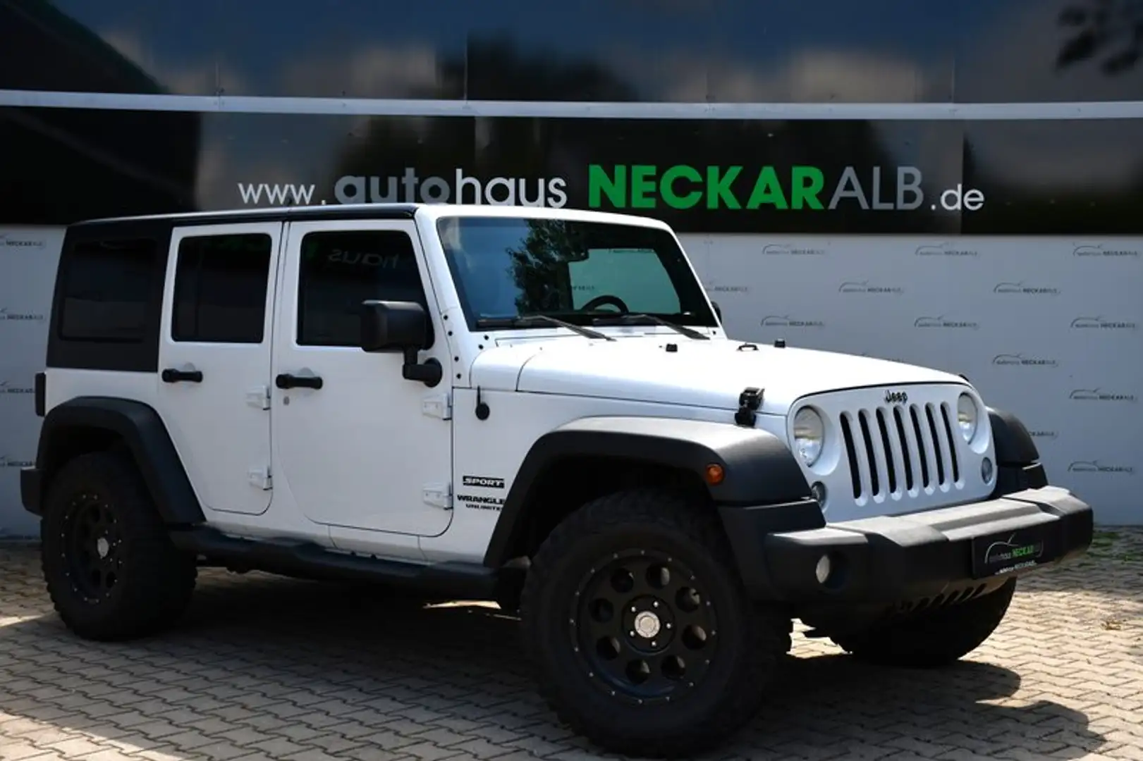 Jeep Wrangler Unlimited Sport 4x4*AHK*Tempomat* Weiß - 1