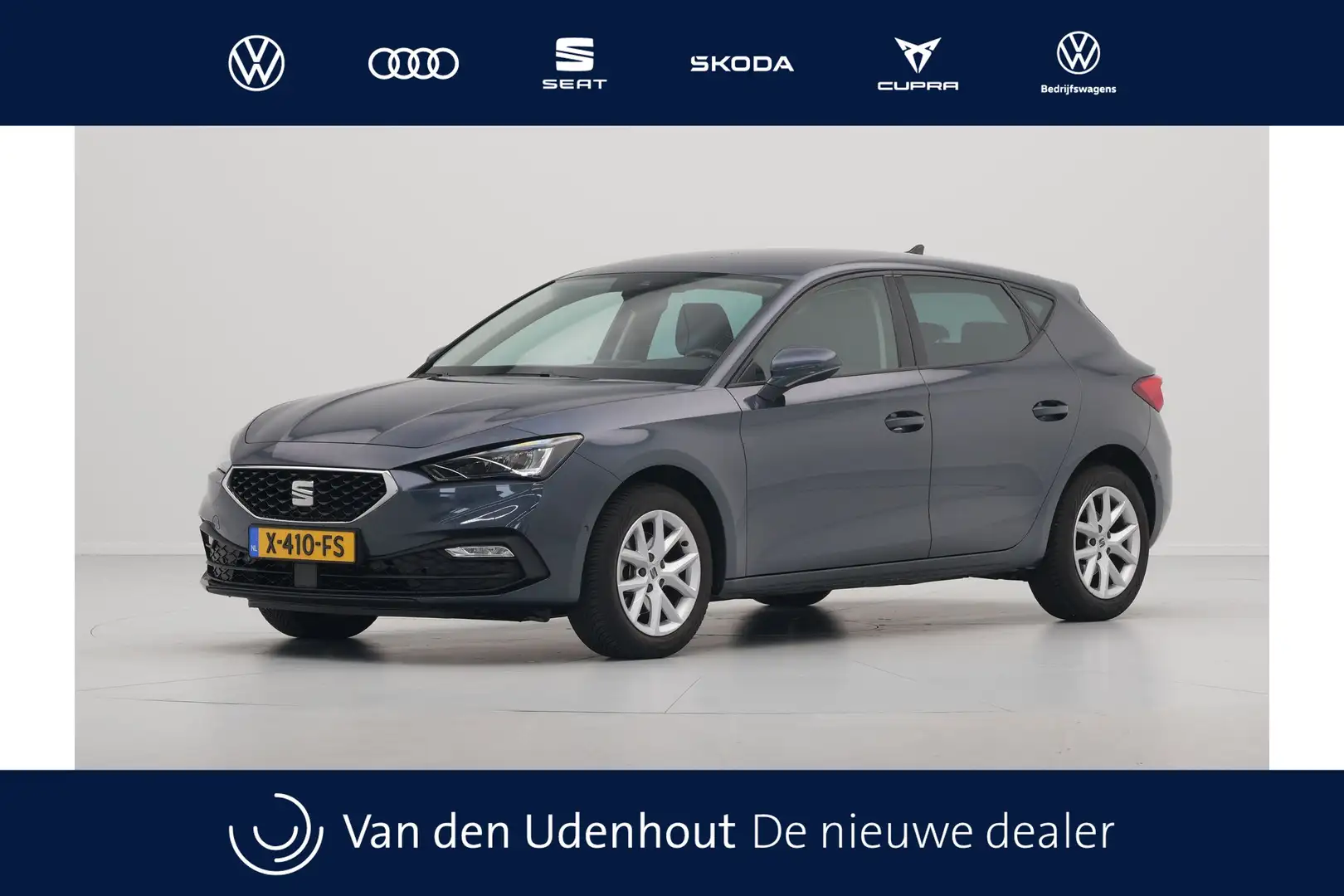 SEAT Leon 1.0 TSI 110pk Style Business Intense Navi via app Grijs - 1