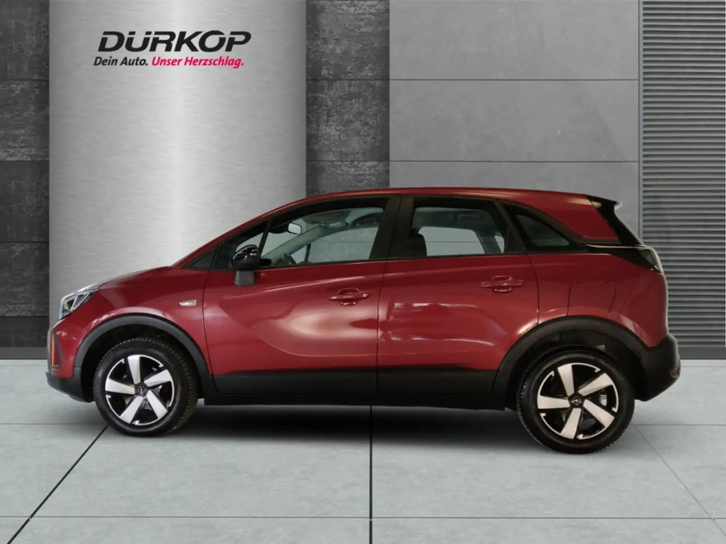 Opel Crossland 1.2 Enjoy Automatik Navi Klima Sitzheizung Metalli Rot - 2
