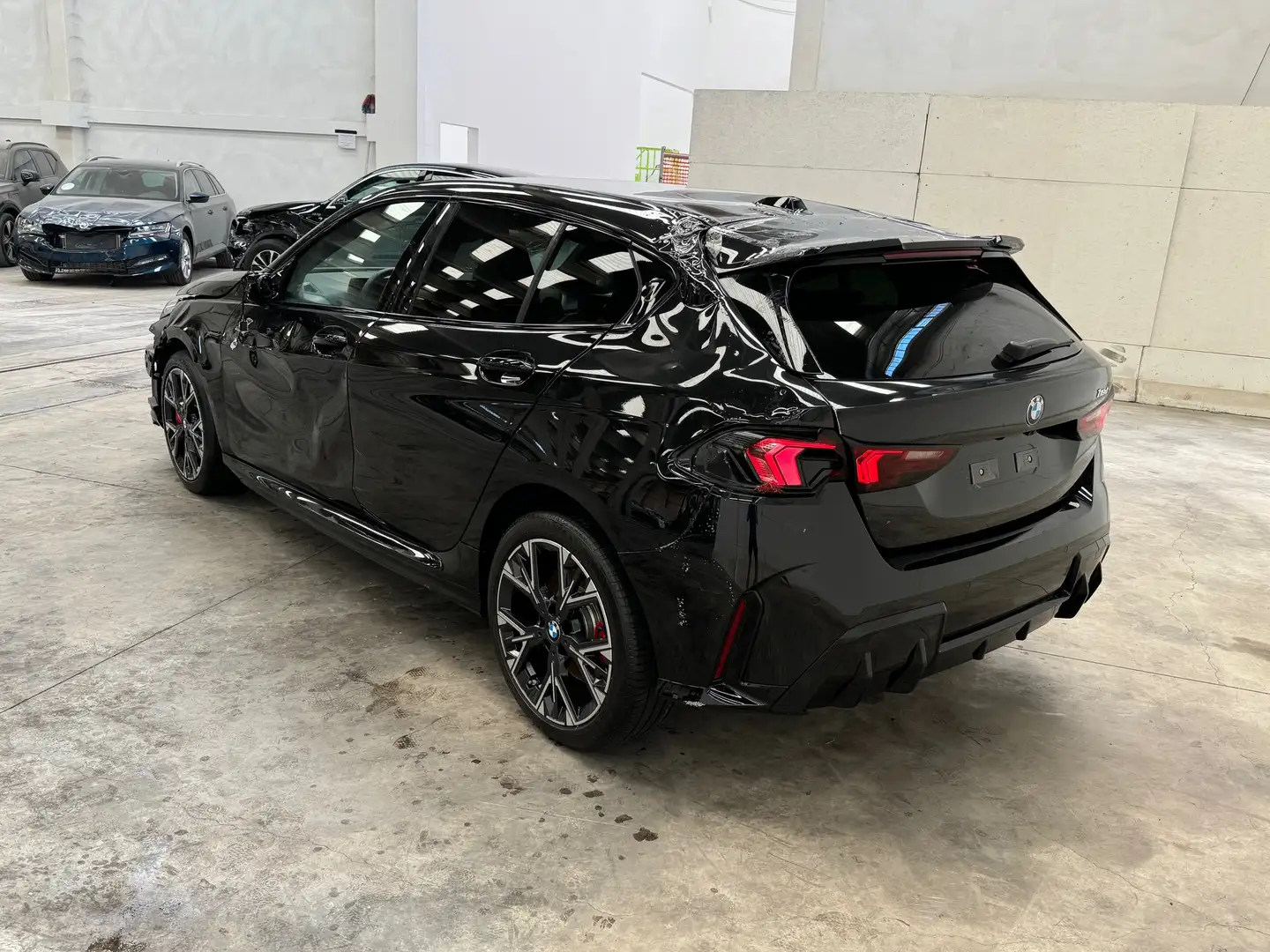 BMW 118 d. LCI Aut. M-Sport Pro *PELLE+ALCANTARA*LED* Nero - 2