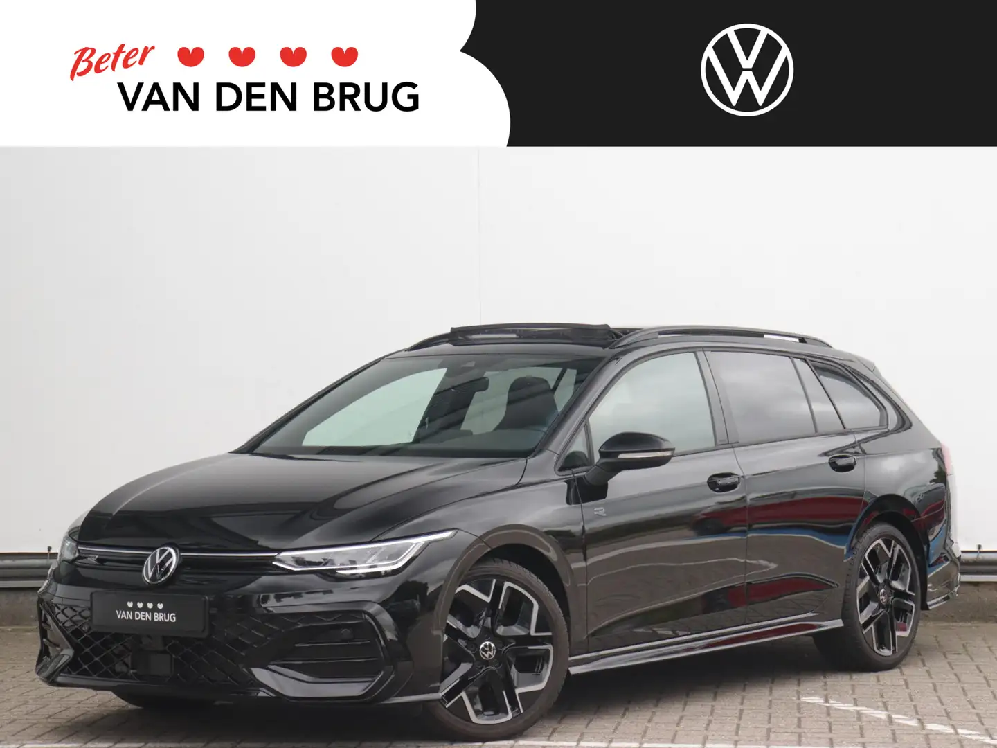 Volkswagen Golf Variant 1.5 eTSI R-Line Edition 150pk | 8.5 | Panoramadak Zwart - 1