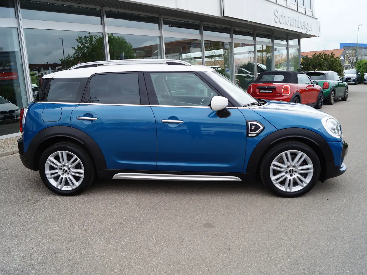 MINI Cooper SD Countryman A * Panorama * Navi * Leder Blau - 2