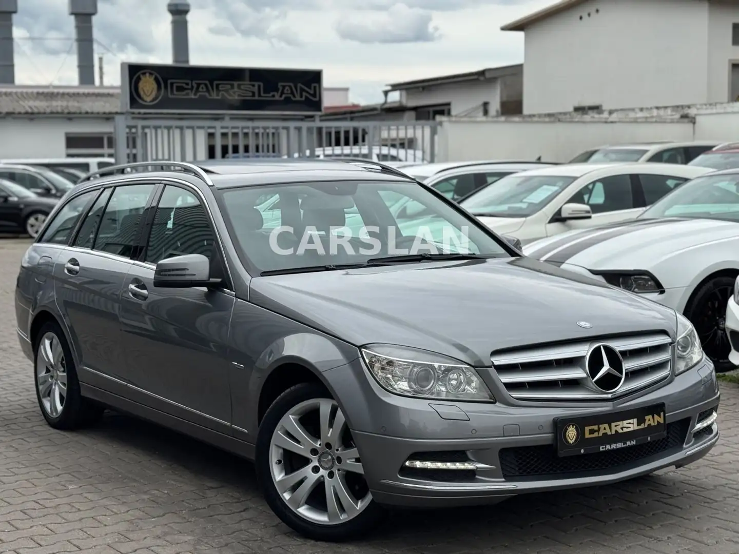 Mercedes-Benz C 250 T CGI BE AVANTGARDE+NAVI+LED+S.DACH+T.LEDE Zilver - 1