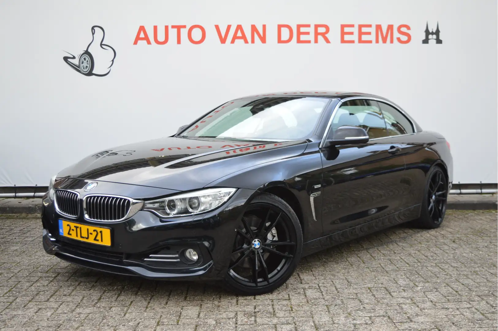 BMW 428 4-serie Cabrio 428i High Executive NL-Auto / HUD / Zwart - 1