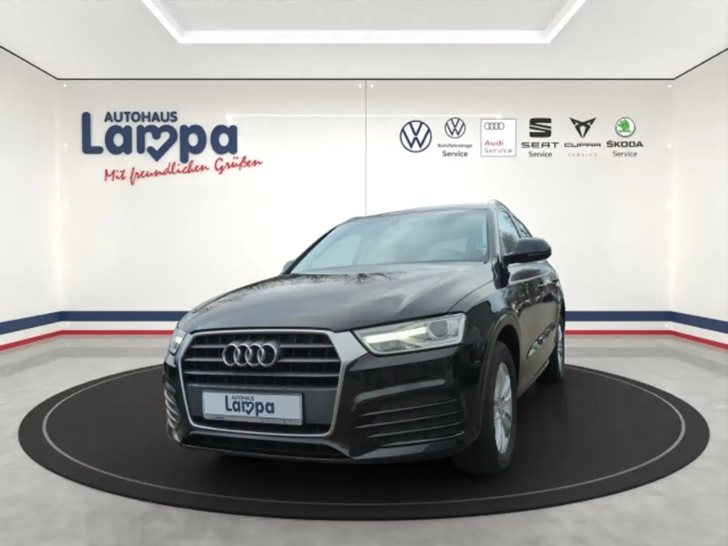 Audi Q3 Sport 1.4 TFSI S-tronic AHK,NAV,GRA,SHZ,XENON Schwarz - 1
