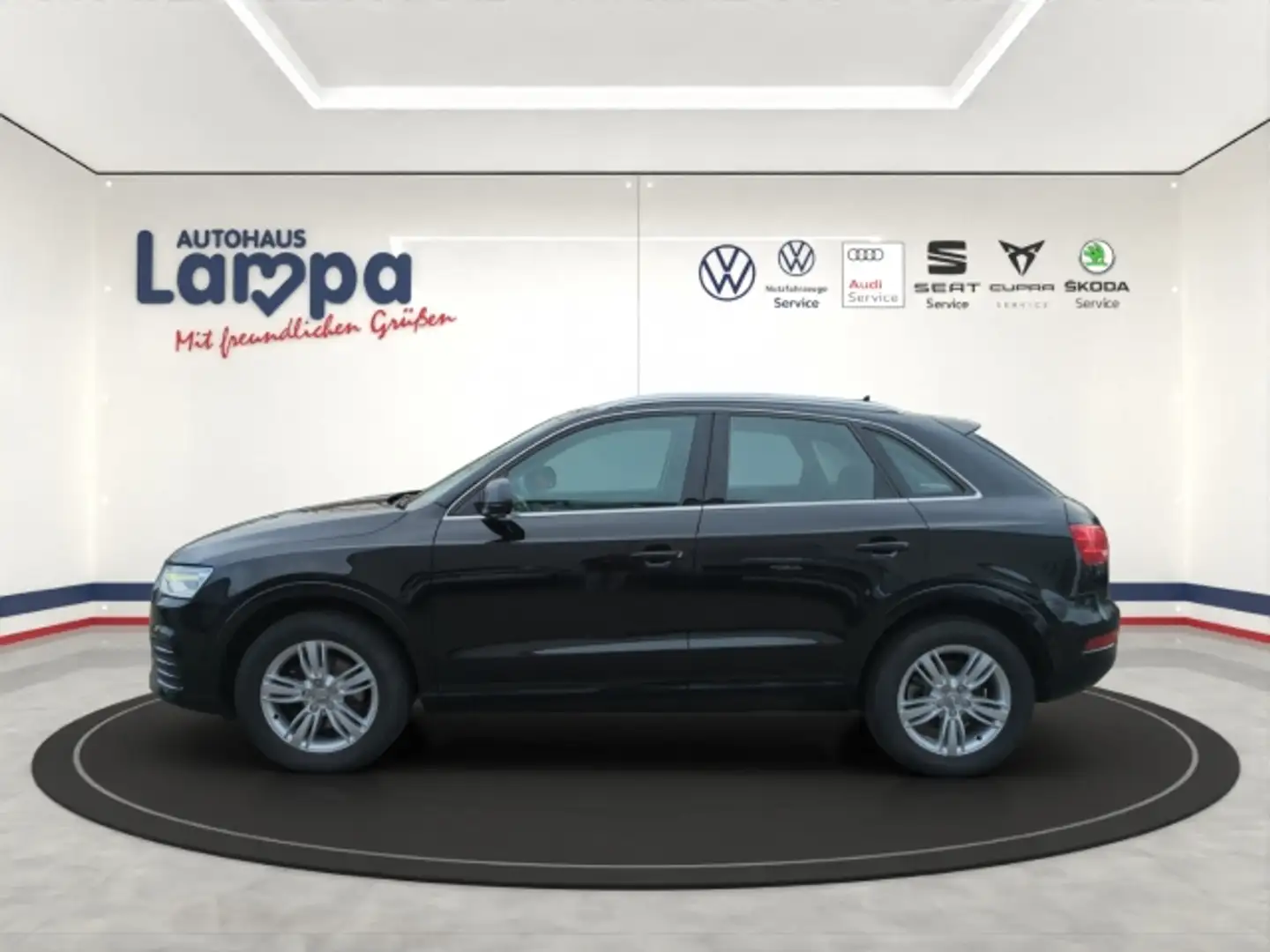 Audi Q3 Sport 1.4 TFSI S-tronic AHK,NAV,GRA,SHZ,XENON Schwarz - 2