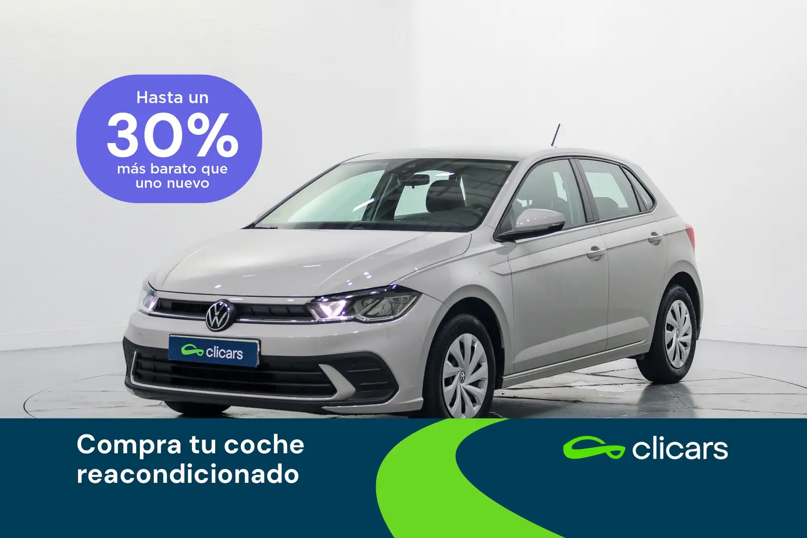 Volkswagen Polo 1.0 TSI 70kW Gris - 1