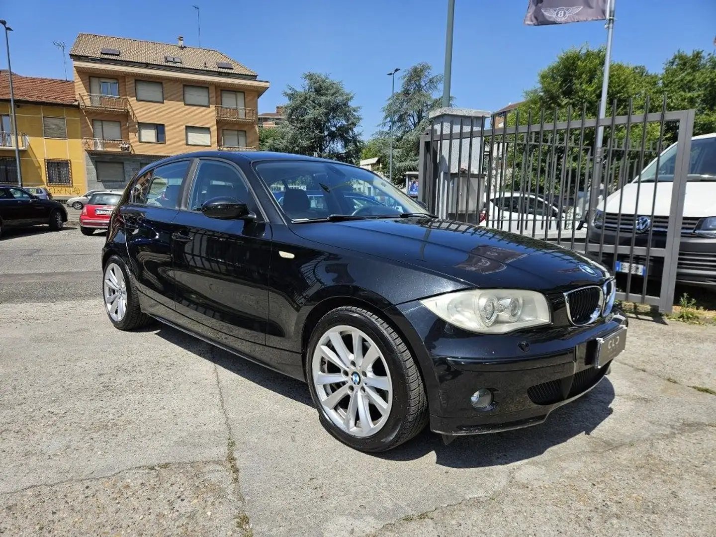 BMW 118 d cat 5 porte Nero - 2