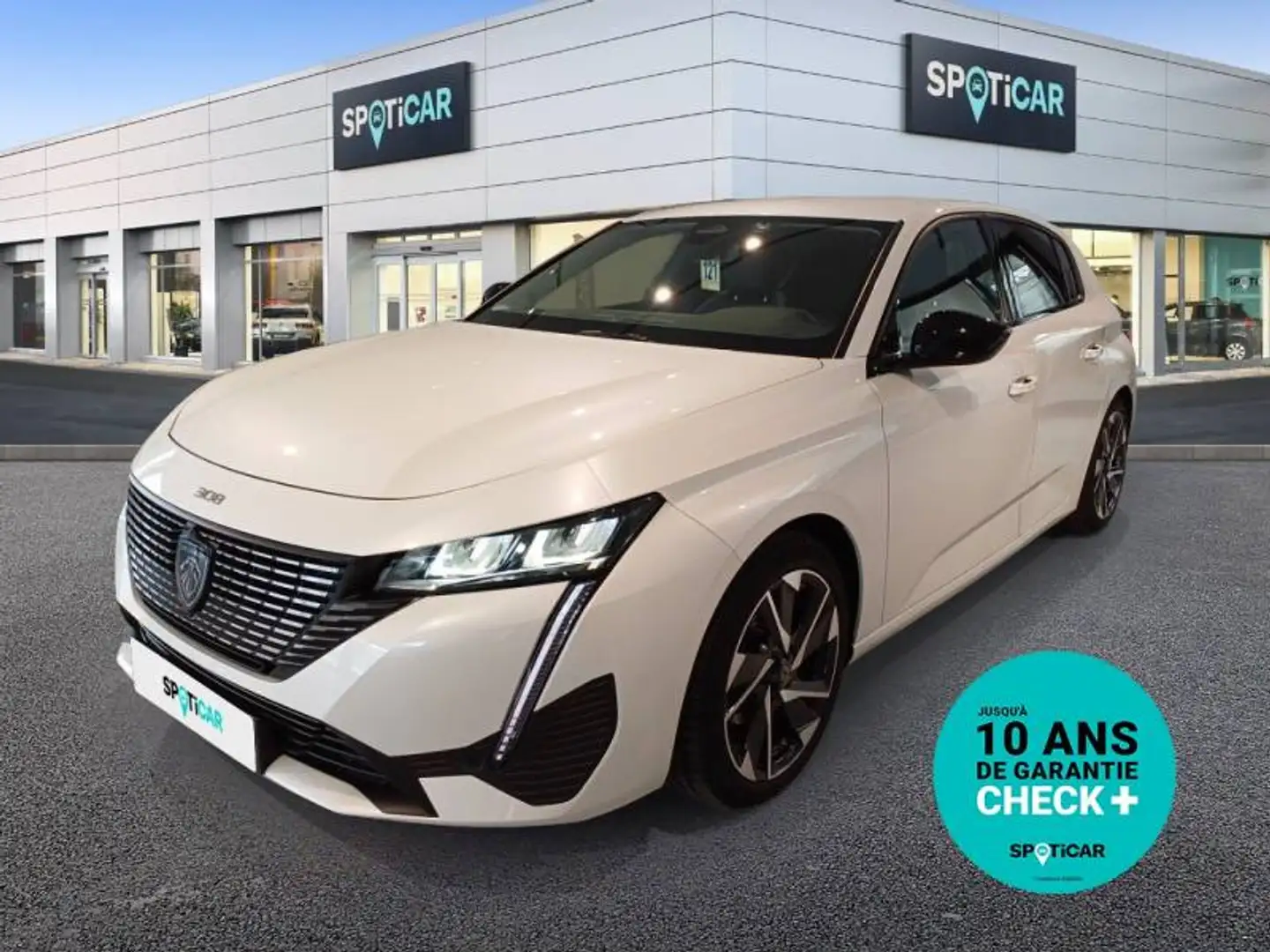 Peugeot 308 3 1.2 PureTech 130 S&S EAT8 Allure Pack Blanc - 1