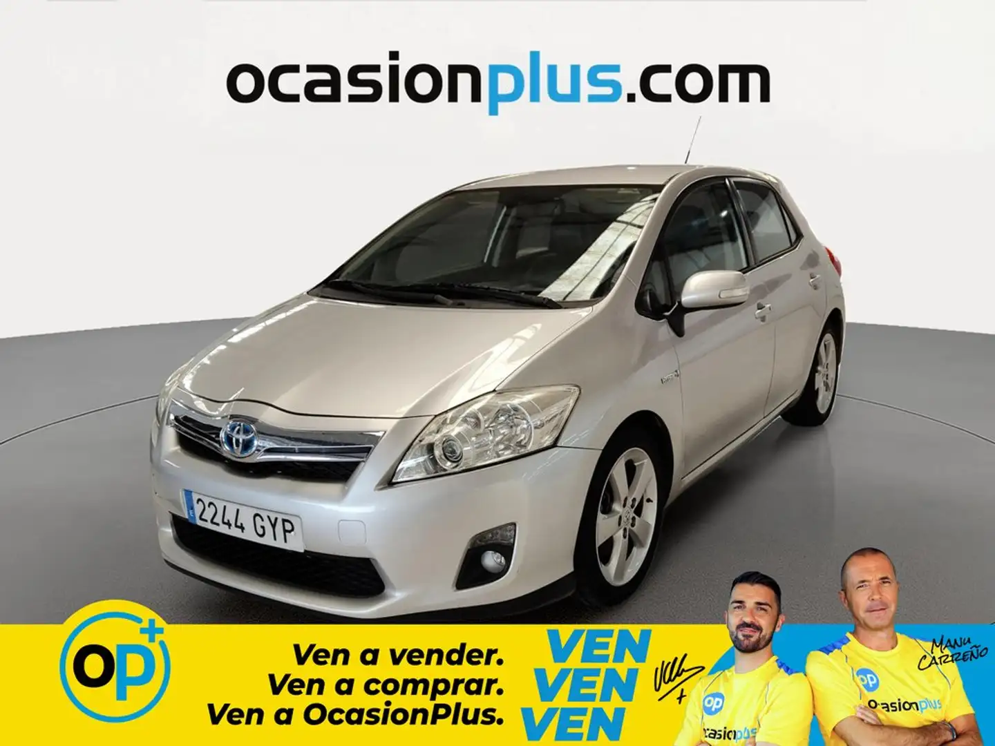Toyota Auris Híbrido Advance Gris - 1