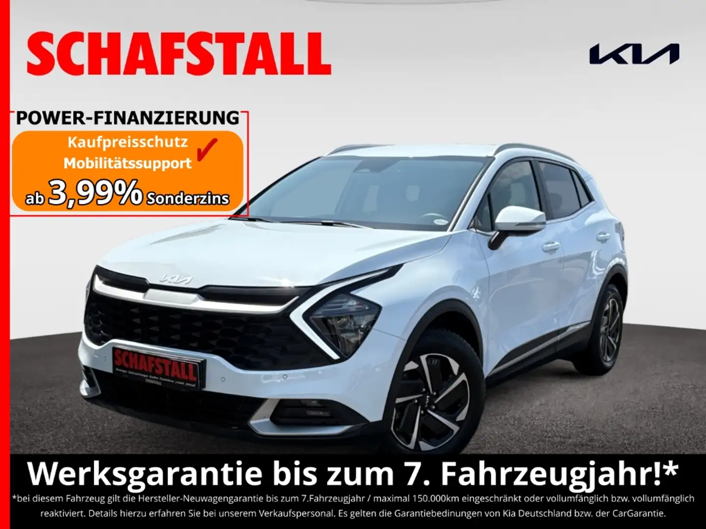 Kia Sportage 1.6T-GDI 48V AWD Vision DCT Navi Tempomat Kamera A Weiß - 1