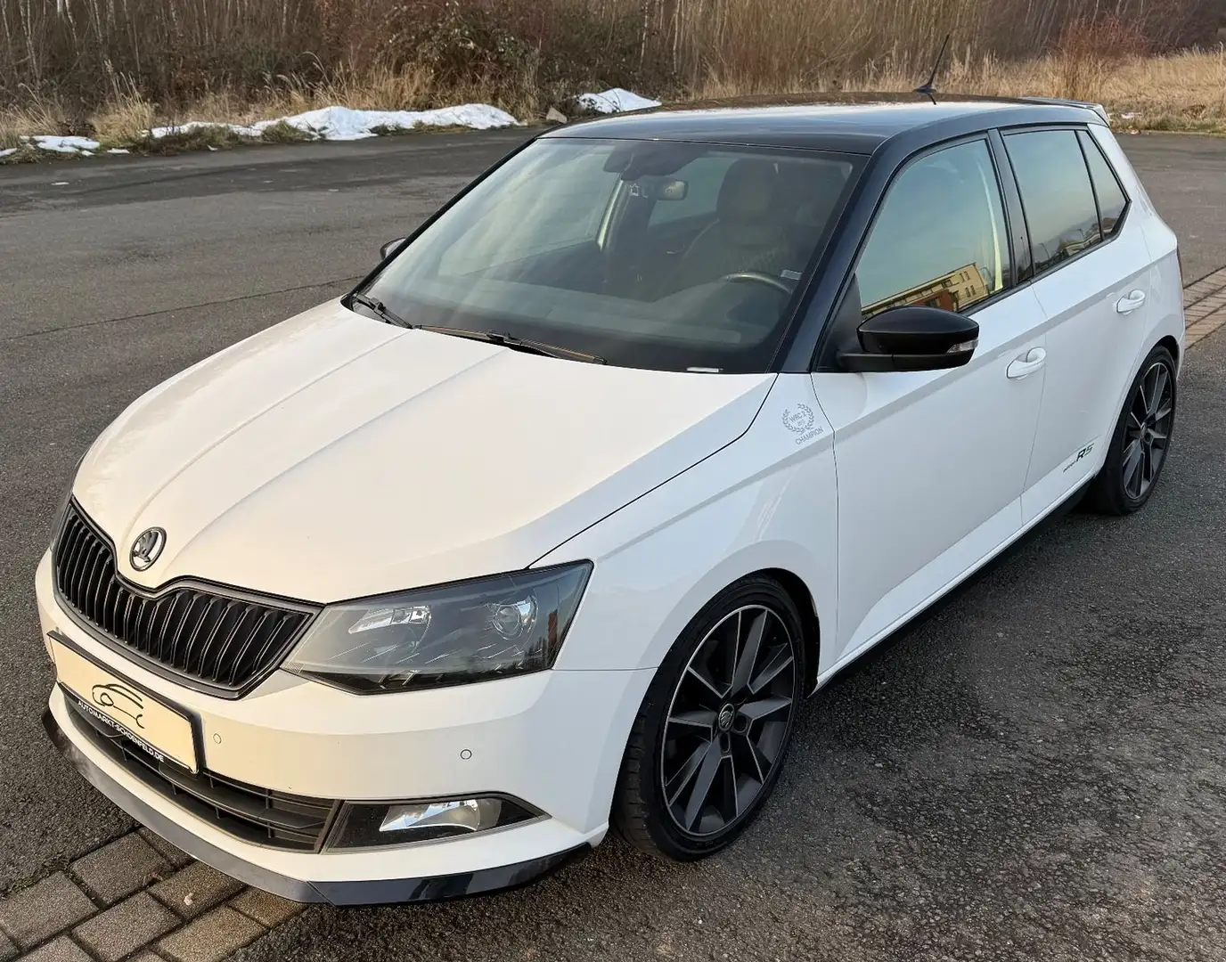 Skoda Fabia R5/RS DSG Navi Alcantara Sitzheizg Keyless Weiß - 1