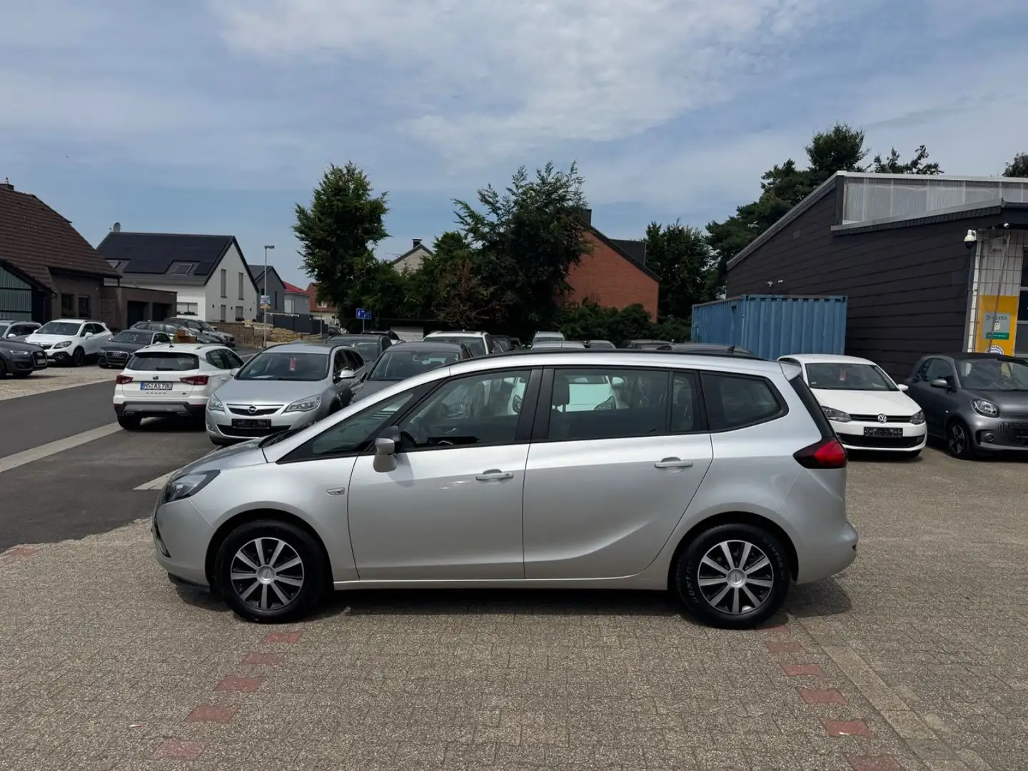 Opel Zafira Tourer Zafira C Tourer Edition AHK Sitzhz 7-SITZER Temp Silber - 2