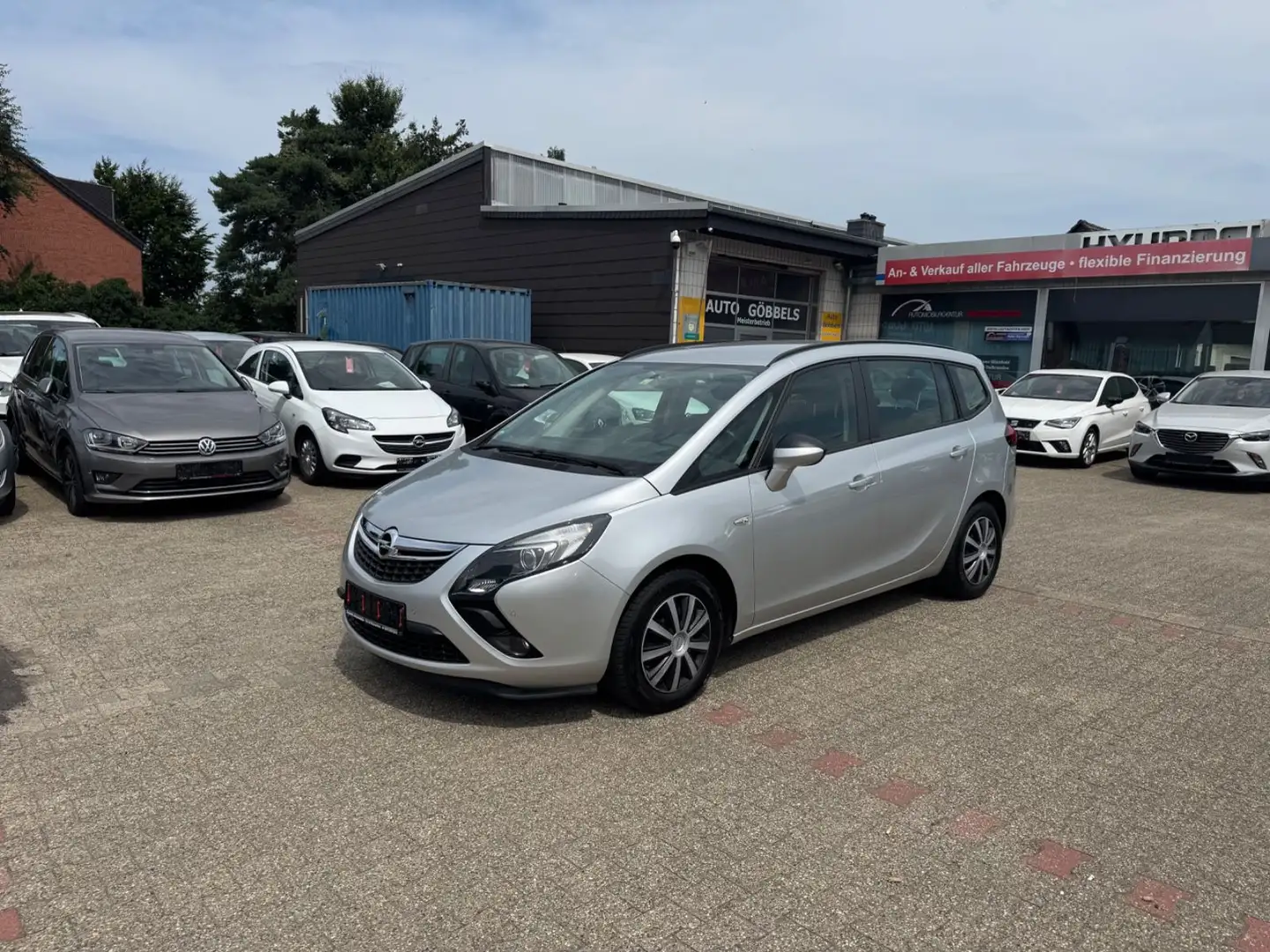 Opel Zafira Tourer Zafira C Tourer Edition AHK Sitzhz 7-SITZER Temp Silber - 1