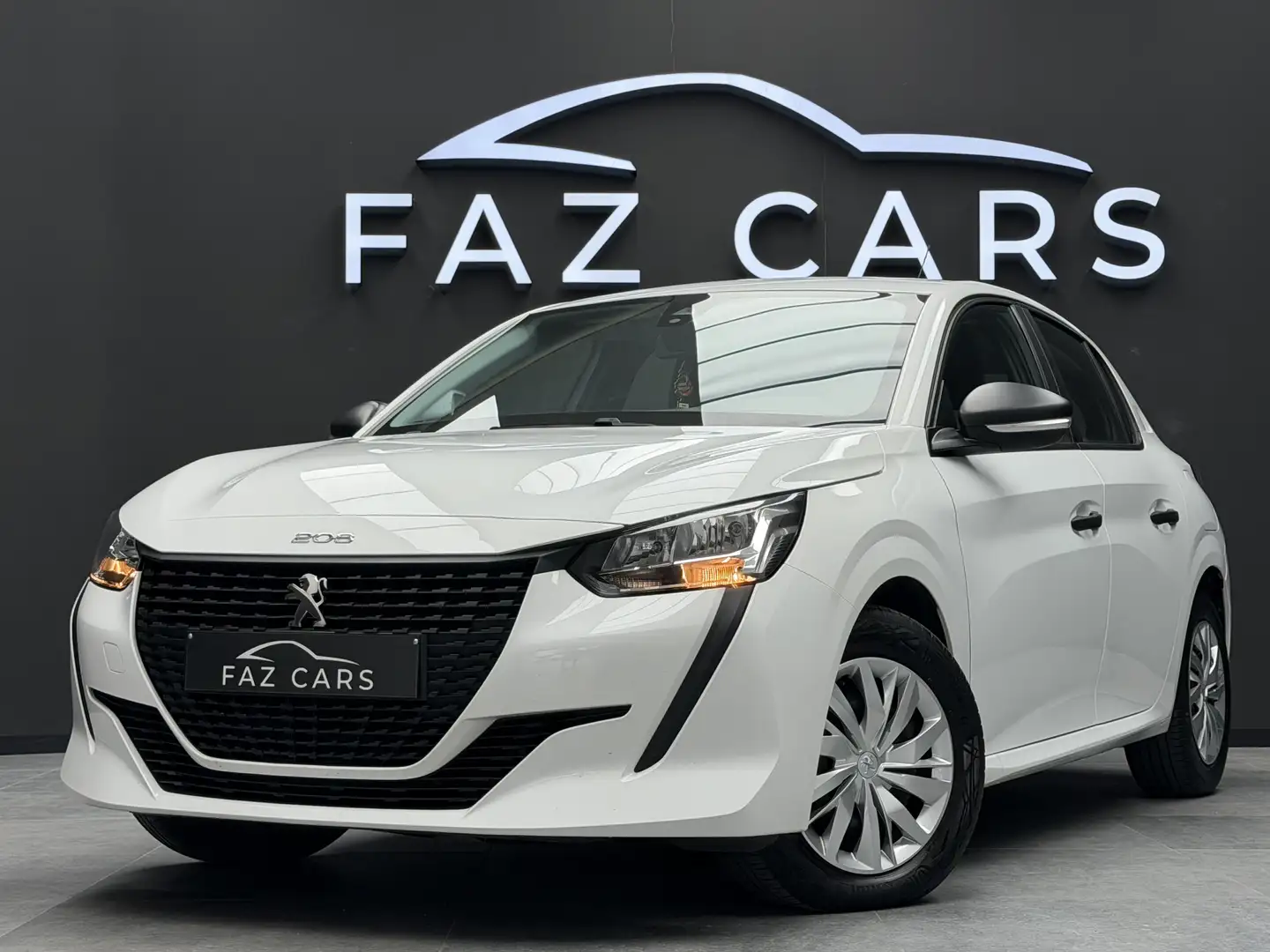 Peugeot 208 1.2i * 1ER PROP + CLIM + REGU + GARANTIE * Weiß - 1